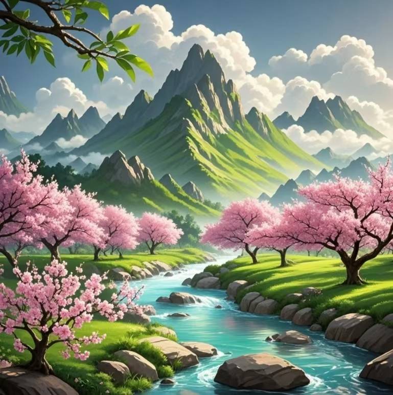 《眼儿媚·三月桃花》庄灿煌