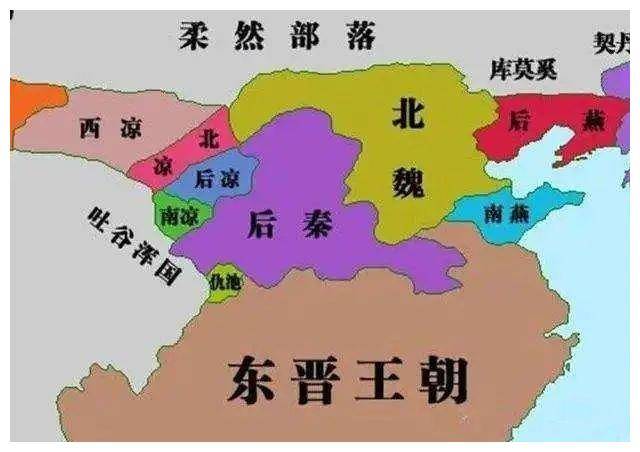 北凉地图 最终版图片