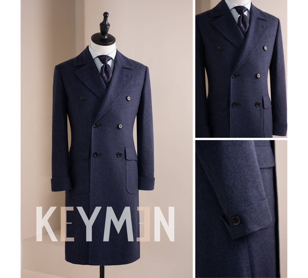 Keymen KEYMEN男士大衣 | 迭演都市风格_特点_斜插_风尚