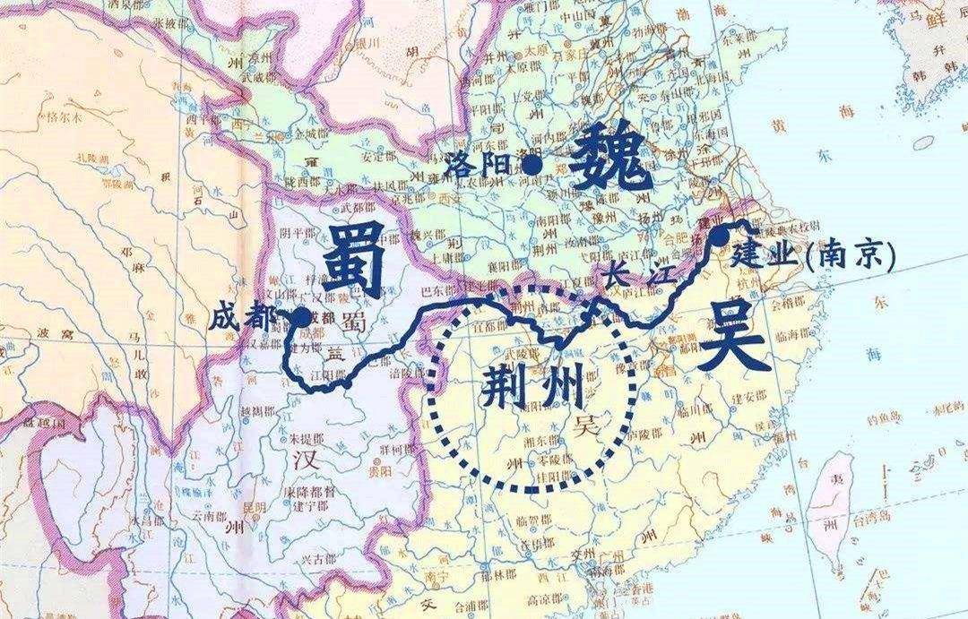 三国荆州地图图片