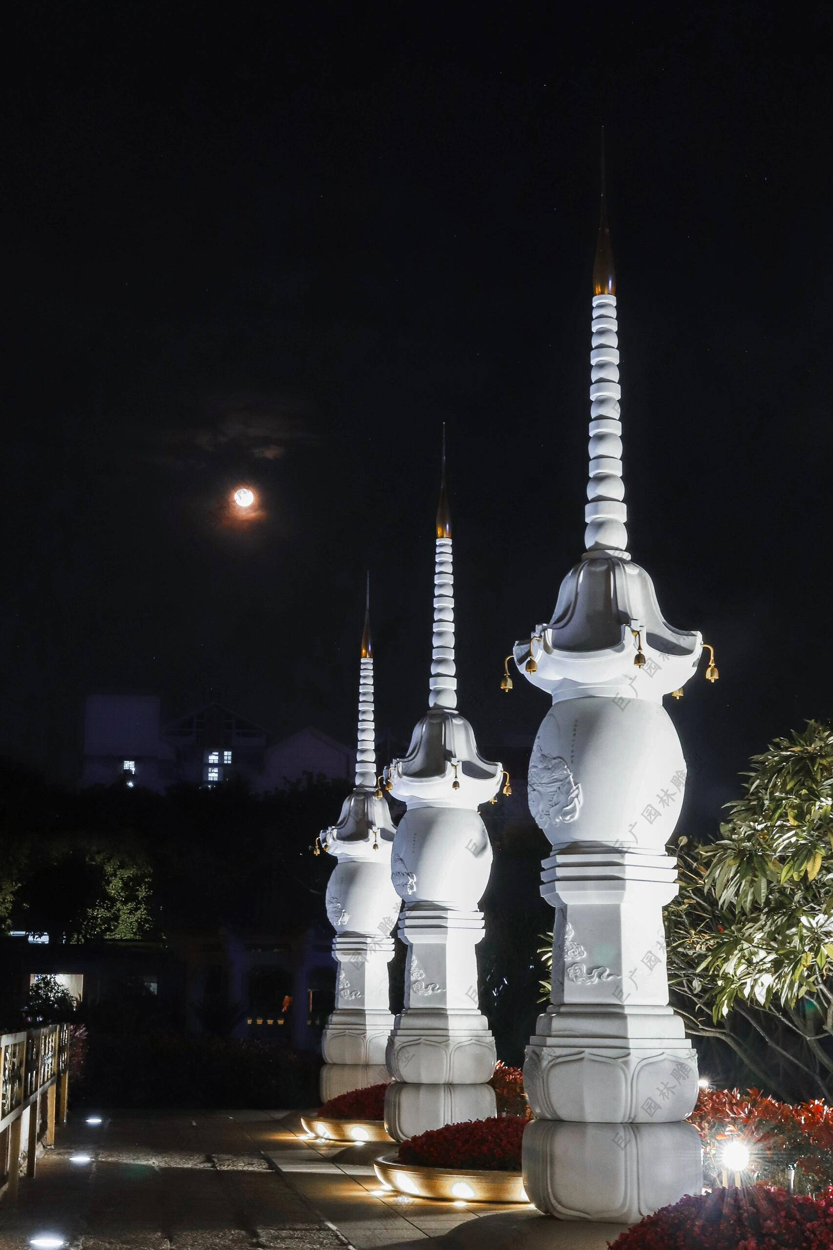 佛寺建筑塔起源于图片