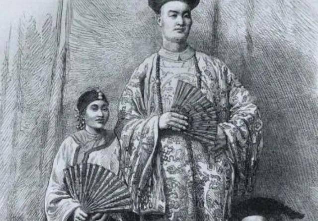 清朝巨人詹世钗,娶英国妻子,身高约2米7,子女后来生活如何?