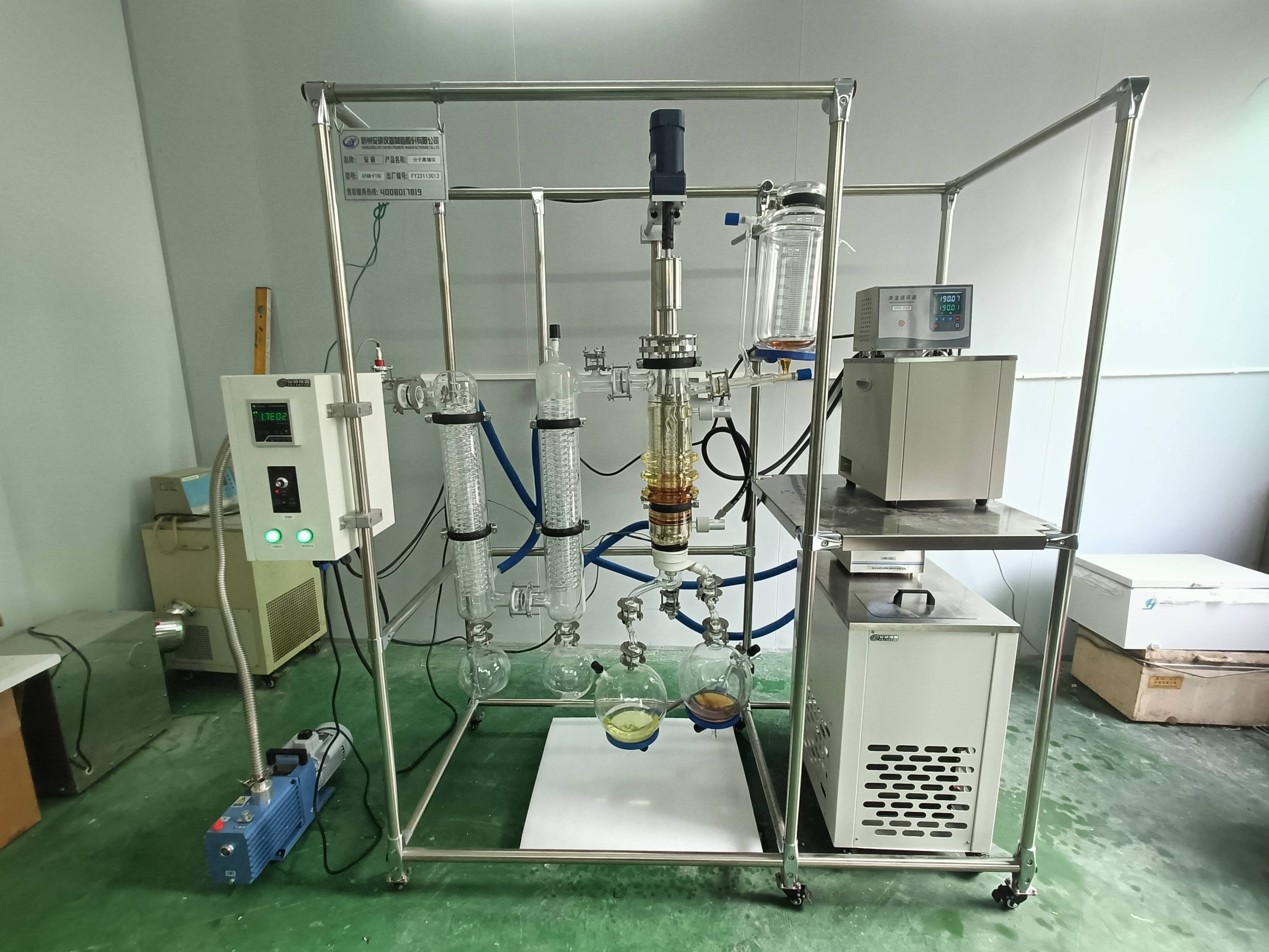 分子蒸馏仪如何控制真空度