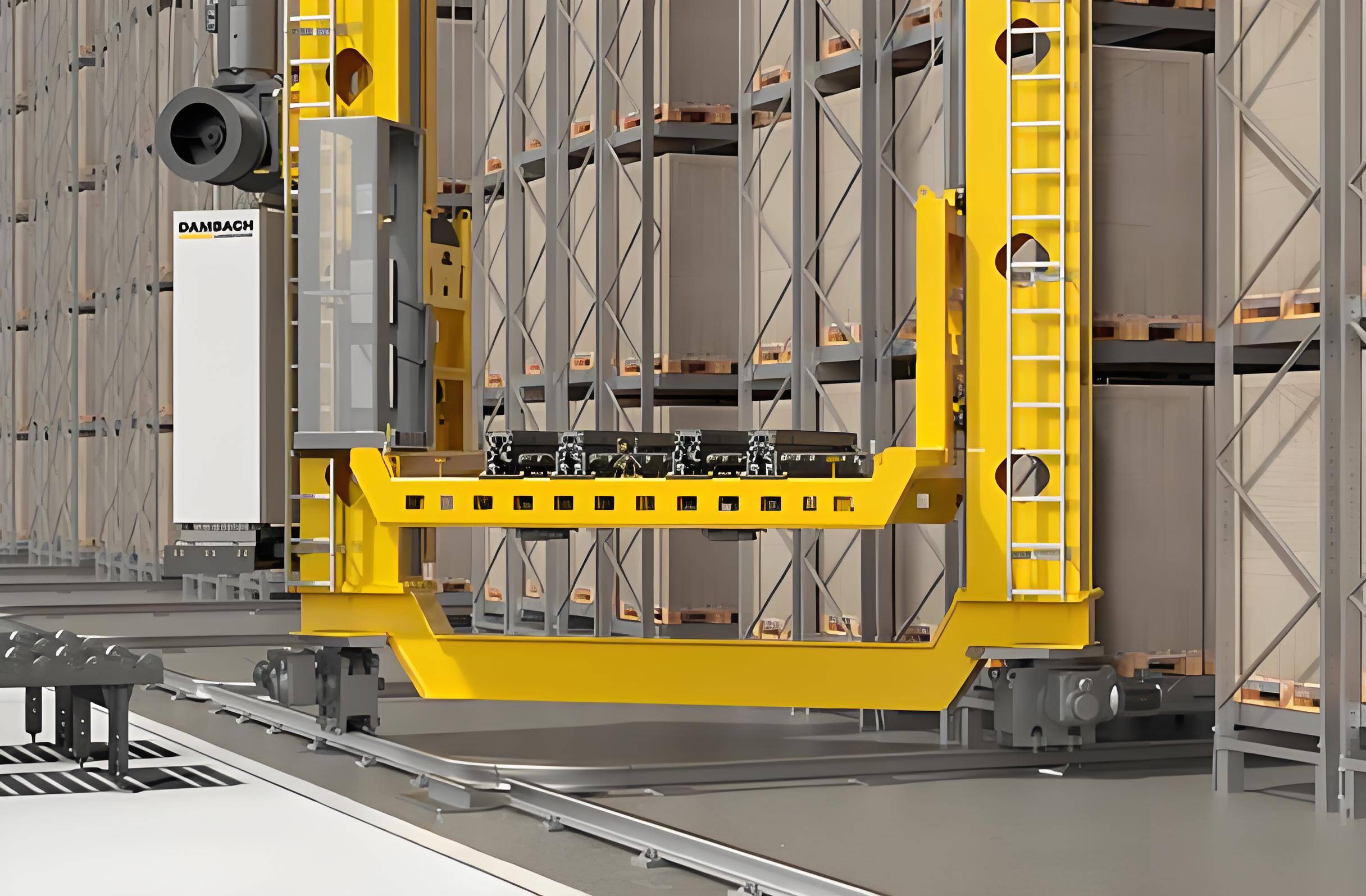 有轨巷道堆垛机安全措施