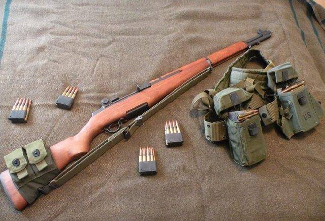 二战期间最好的步枪,m1加兰德步枪到底让当年的美军多超前