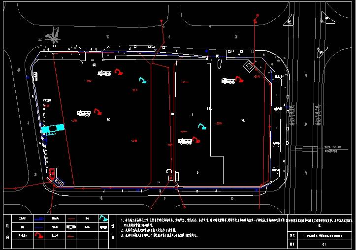 图形处理及图例,各工序投入机械,设备,堆场等,不同阶段平面表达,场地