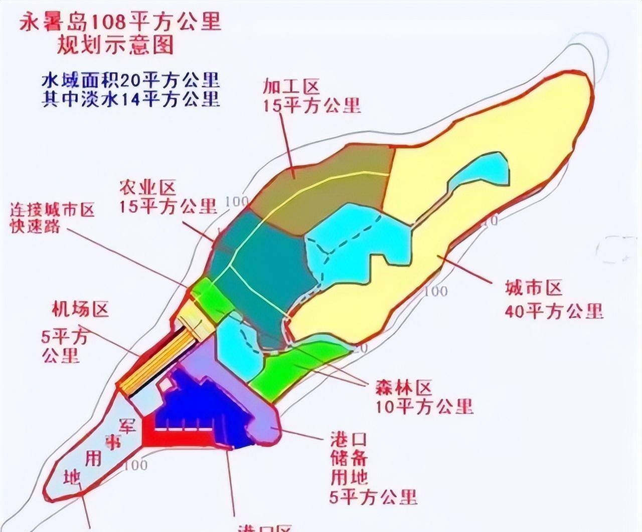 永暑岛规划图片