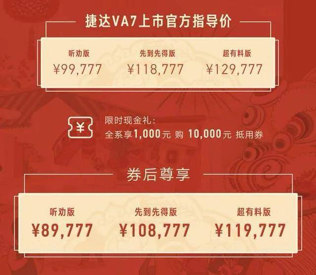 捷达VA7上市遭冷遇，旧技术能否打动消费者心？