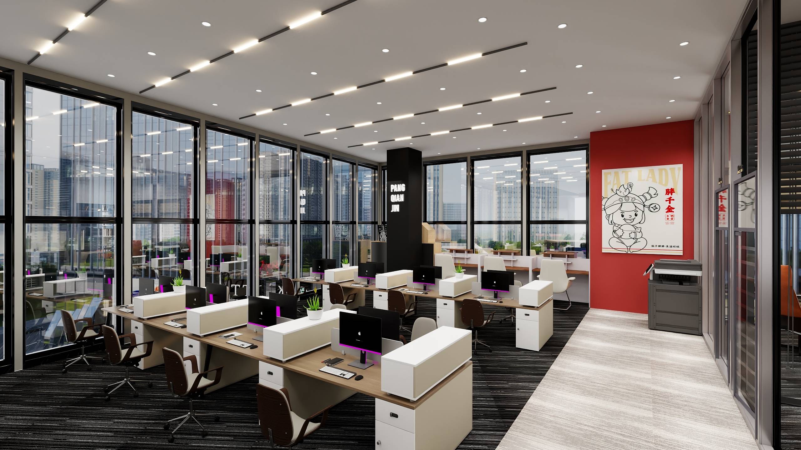 重塑办公新风尚,胖千金办公室焕新登场