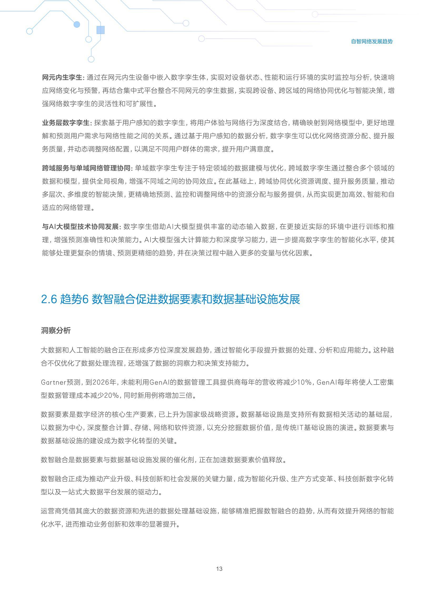 中兴通讯：2024年自智网络发展趋势有哪些？中兴通讯自智网络白皮书-报告智库