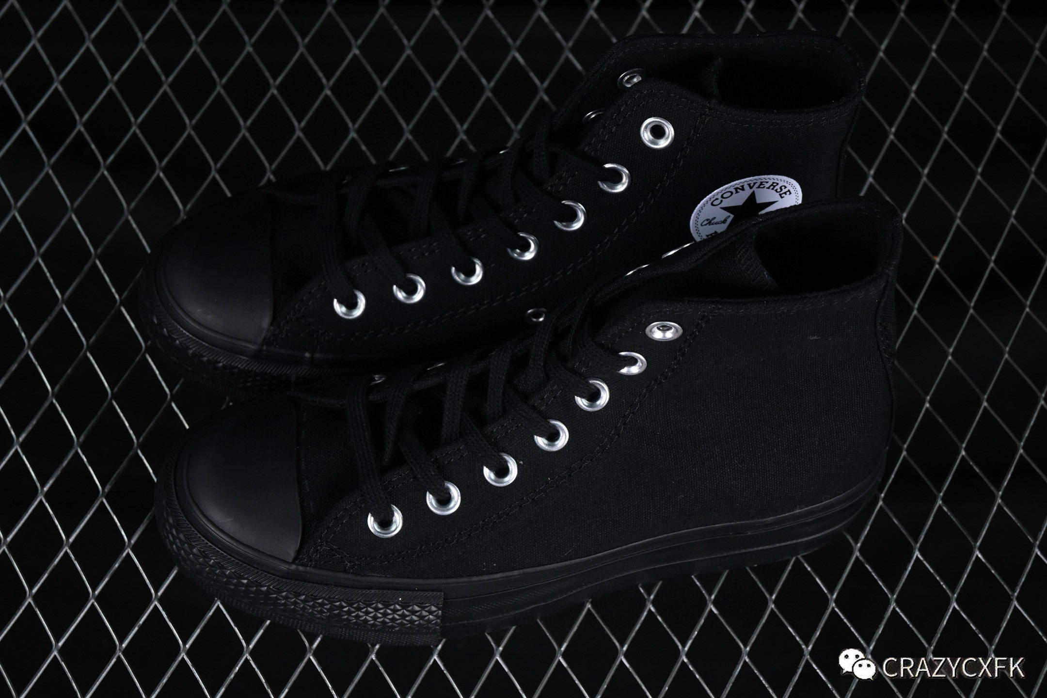 匡威converse all star llifted overtape high 黑武士奥利奥高帮厚底