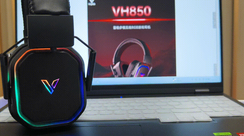 游戏耳机也开始卷了:高性价比雷柏VH850三模游戏耳机真体验