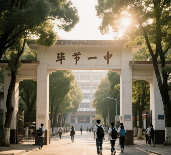 一,毕节一中: 毕节高中学校排名第一作为毕节基础教育的标杆,毕节一中