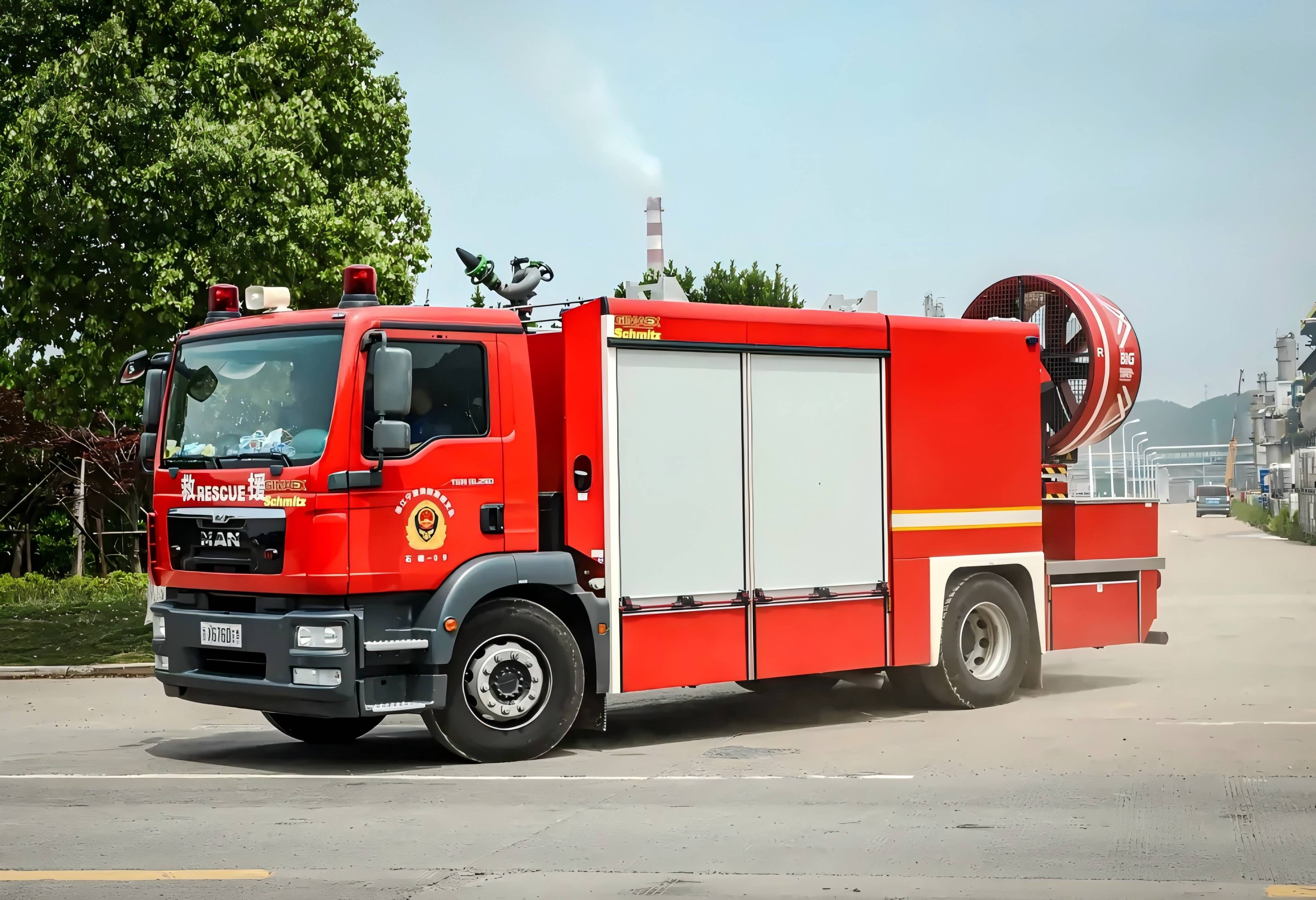 来看看消防车吧!你们见过几种呢?