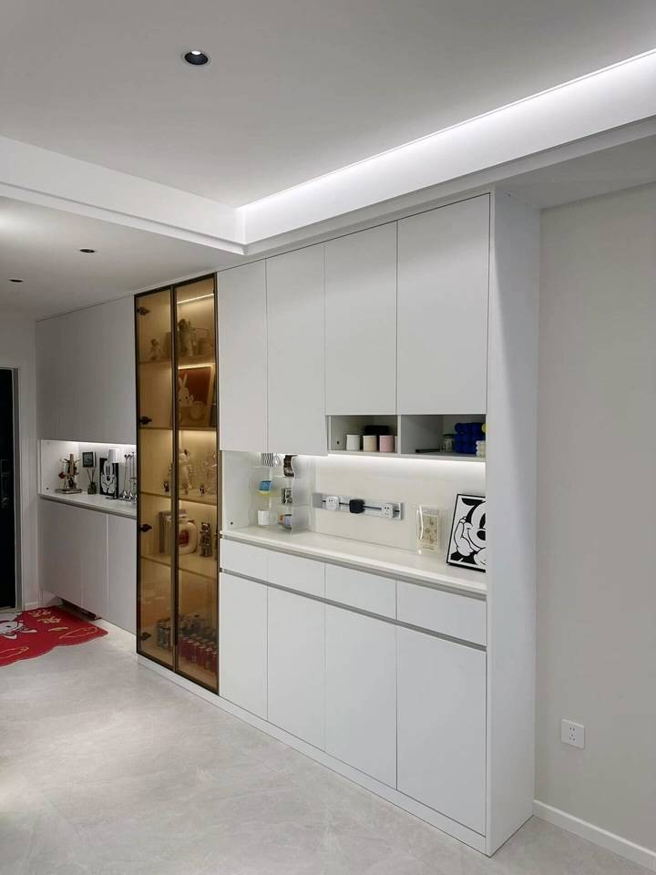 山东飞立强新型材料有限公司鞋柜酒柜设计好看吗