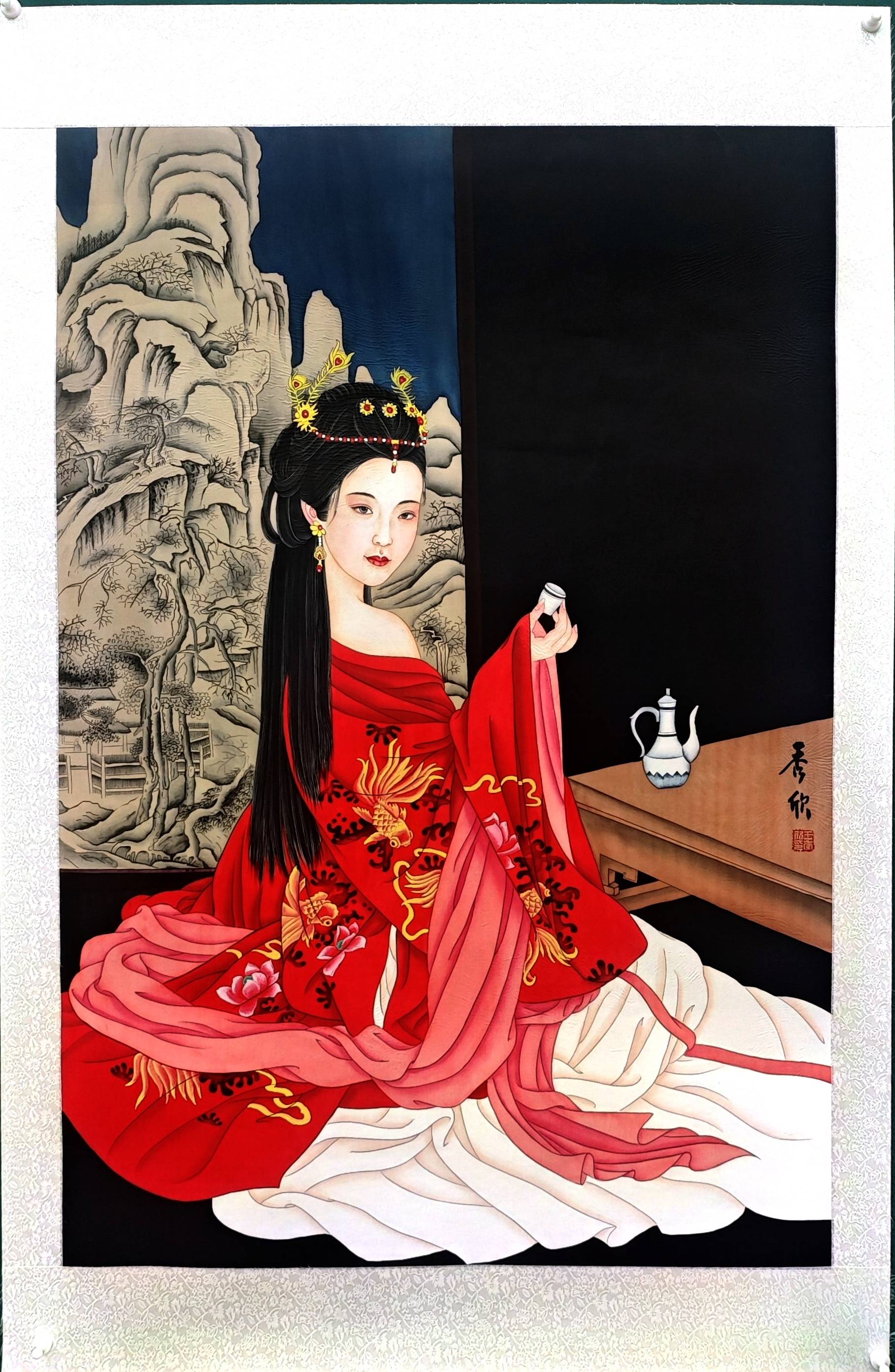 著名画家王秀欣个人画展在河北美术馆成功举行