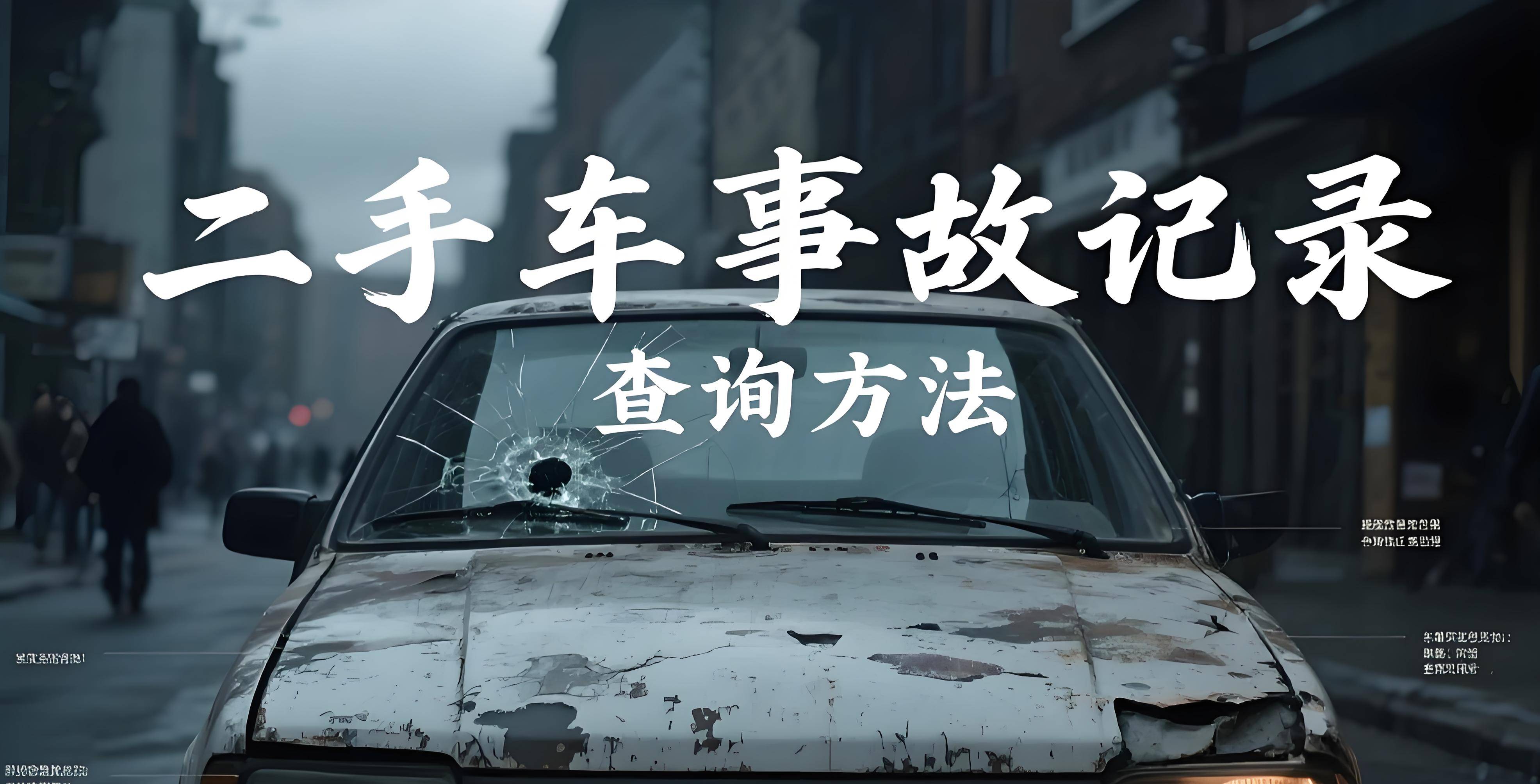 救命！购买二手车不查事故记录真的会血亏！