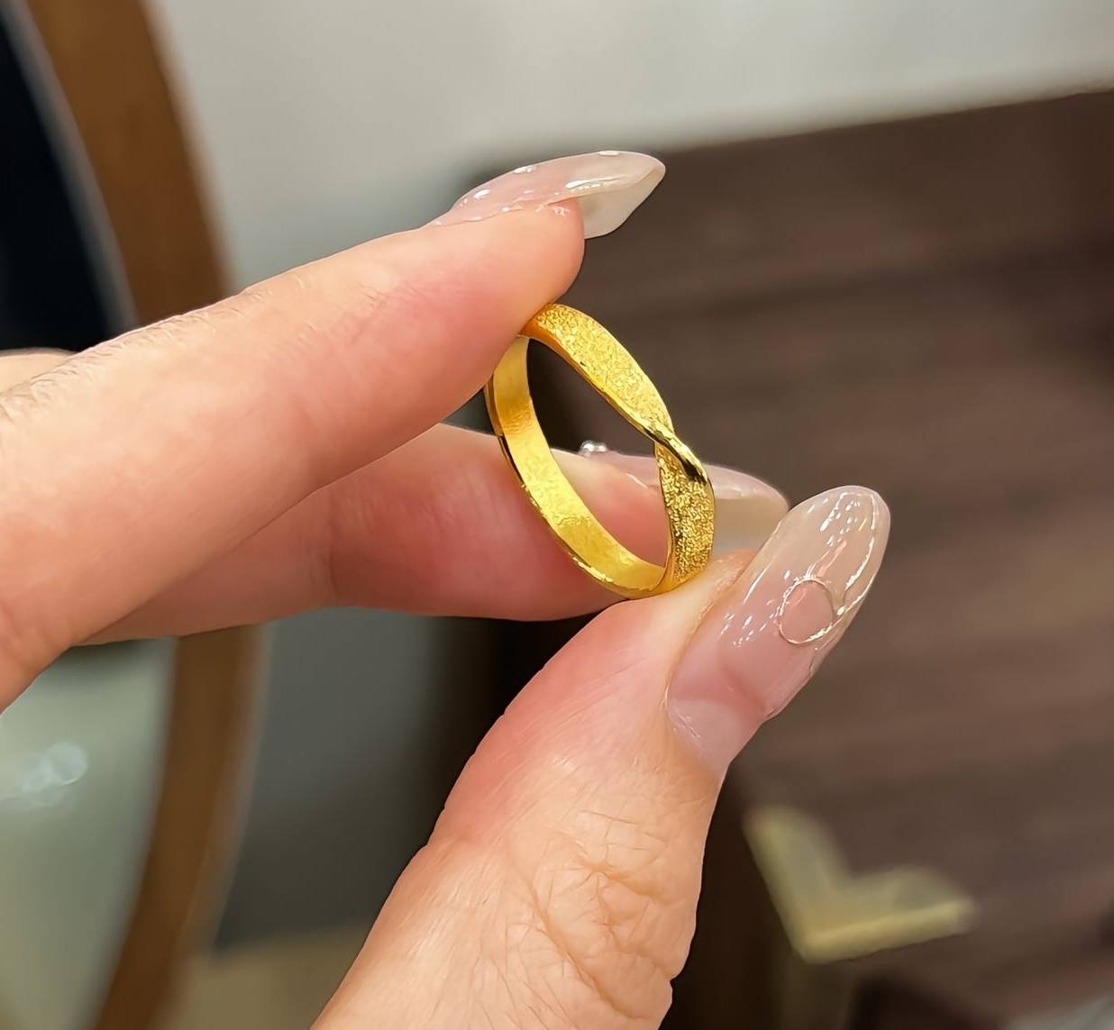 打金戒指款式图集长春打金搜凰家黄金加工中心