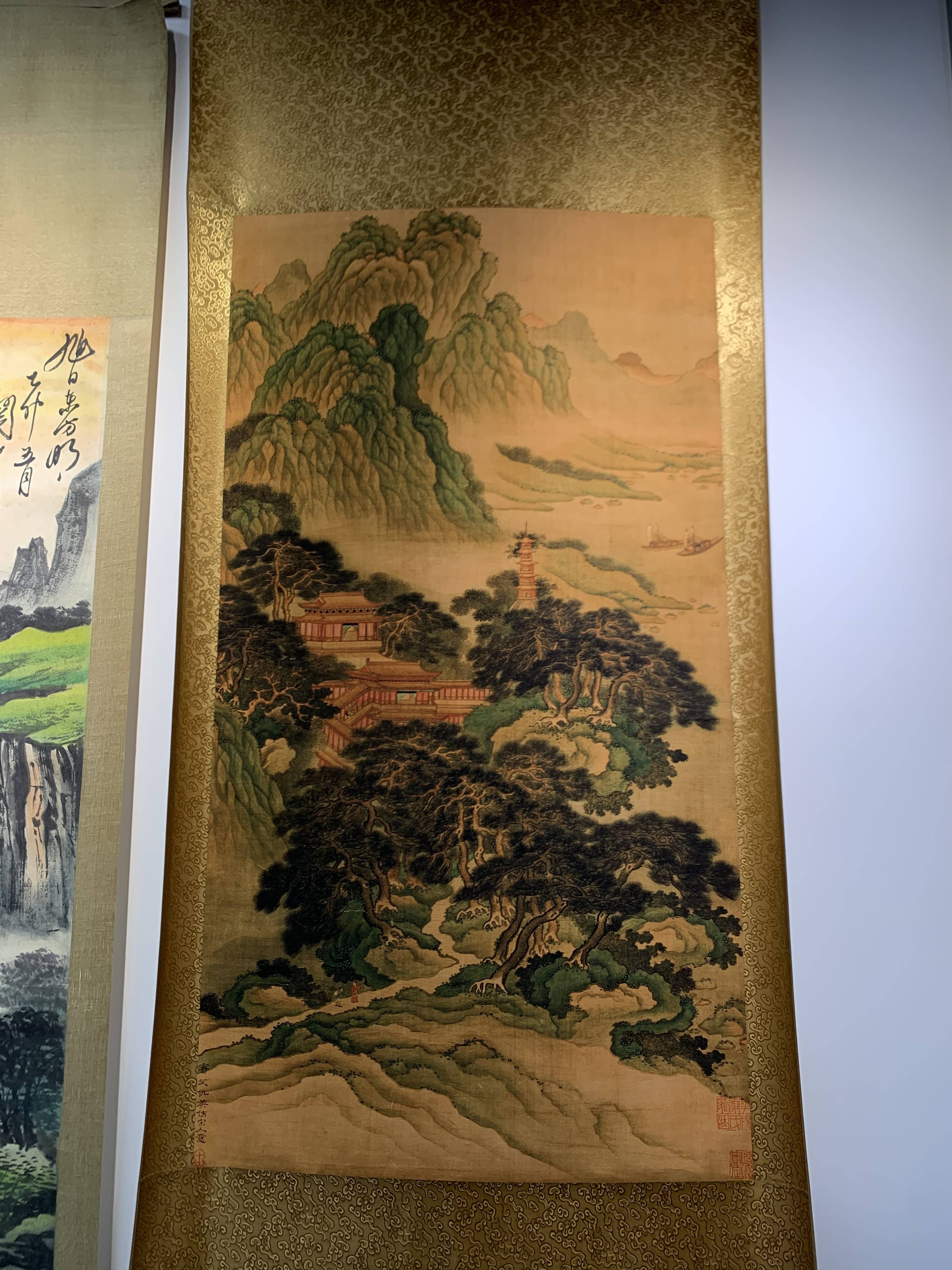 明代巨匠仇英仿宋山水人物阁楼画，古意与匠心如何交融？