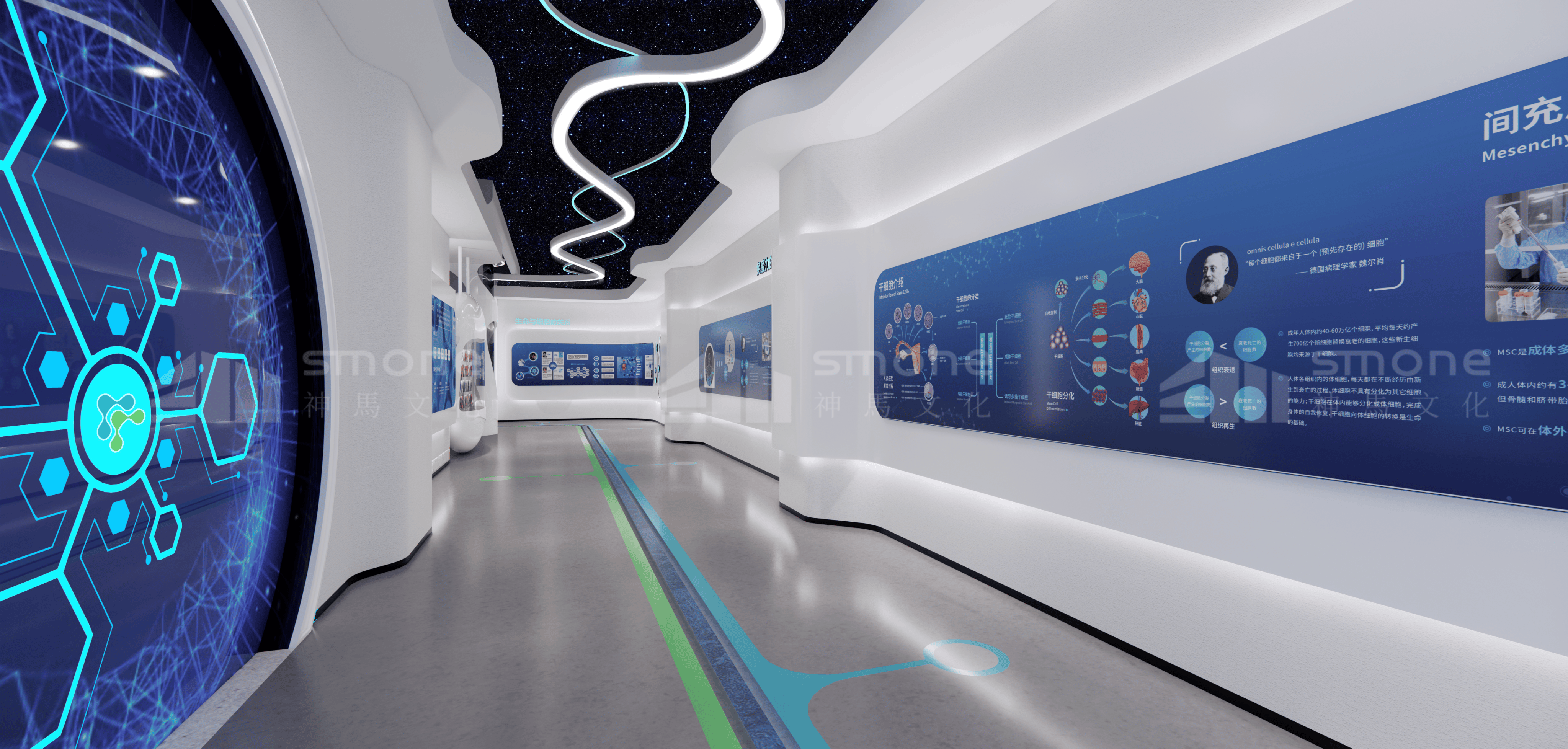 2025年生物医疗展厅设计指南,先睹为快!神马文化展厅设计