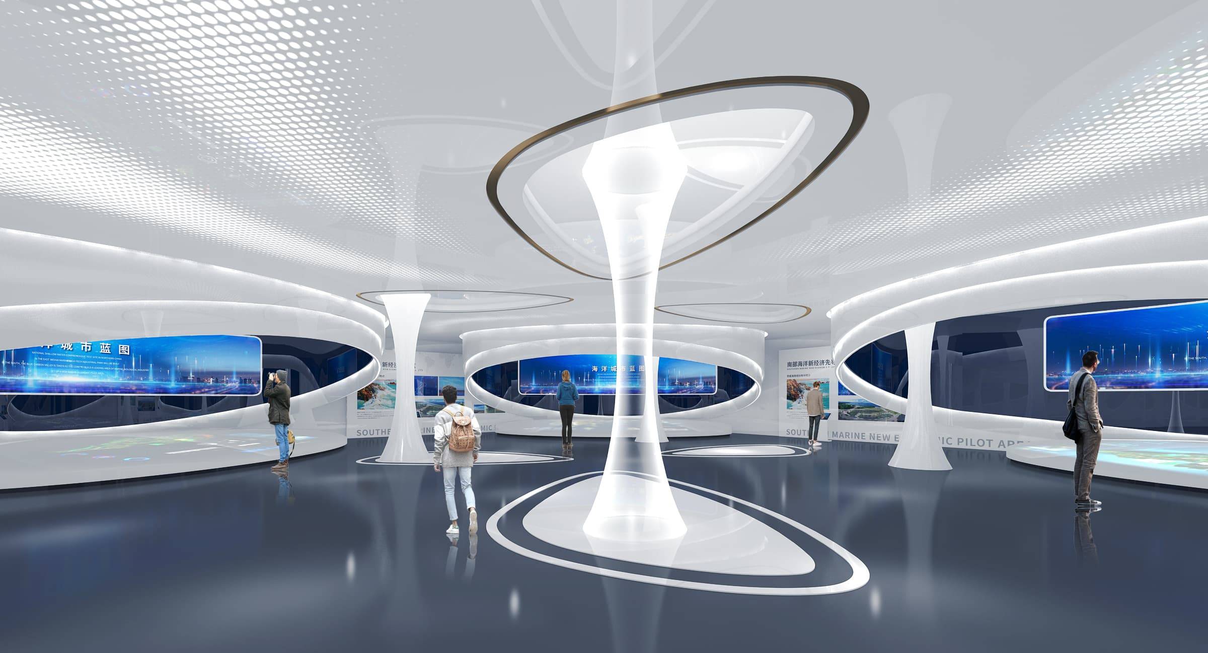 一键"穿越"到威海海洋牧场展厅,体验海洋科技狂欢!