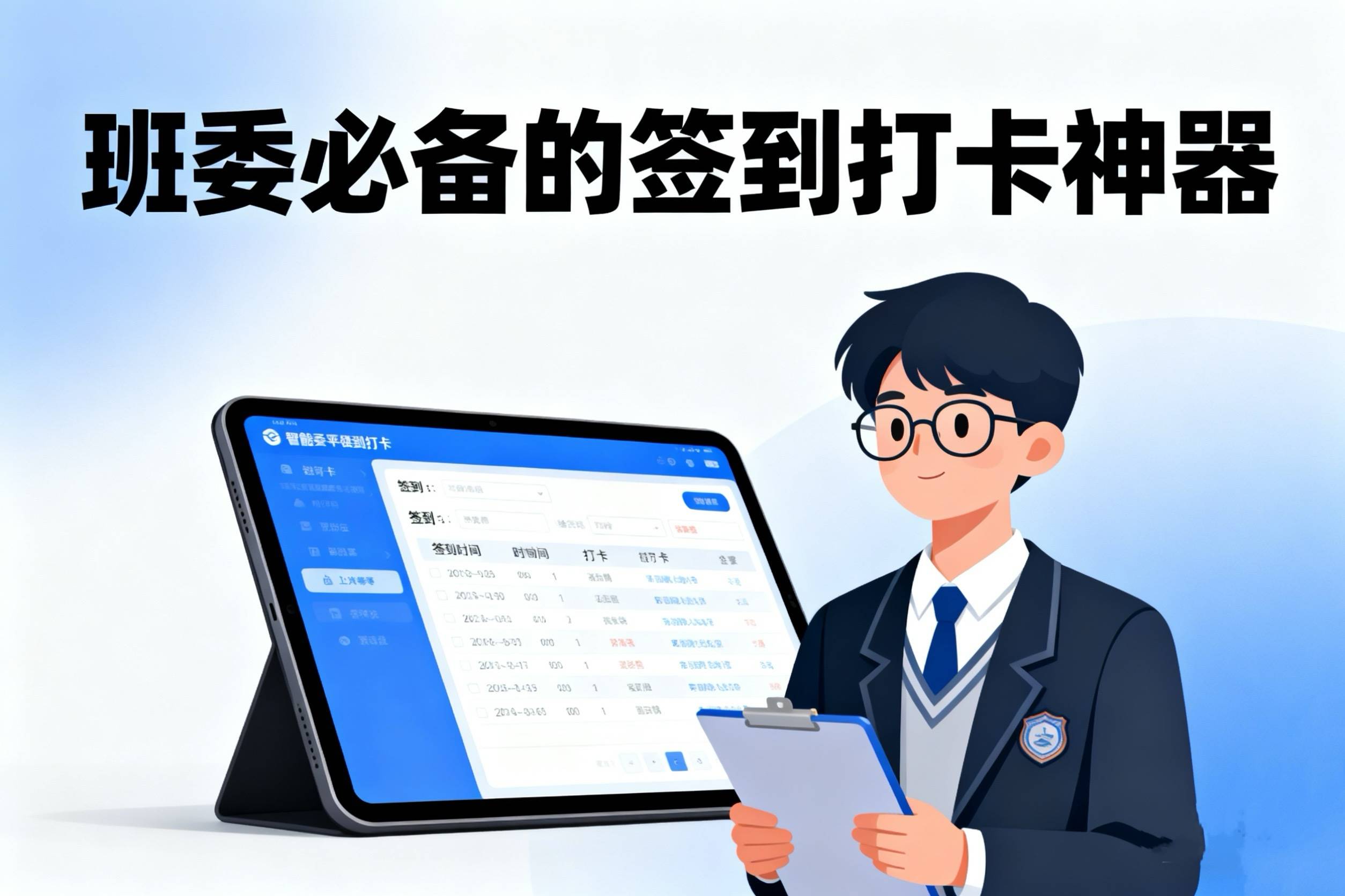 班委必用的签到打卡工具来啦!