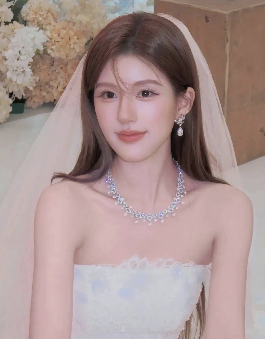 许我耀眼，赵露思婚纱美照惊艳来袭，许妍一定要幸福哦！_微微_祝福声_造型