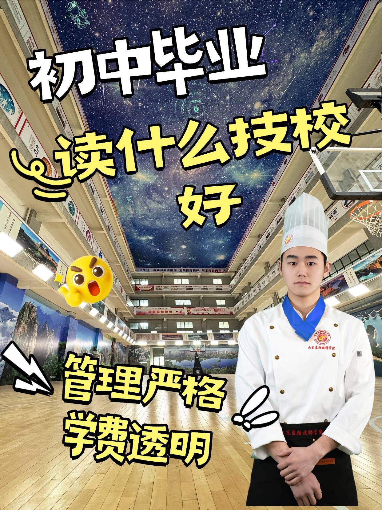 初中毕业读什么技校好?高职院校选蓝翔