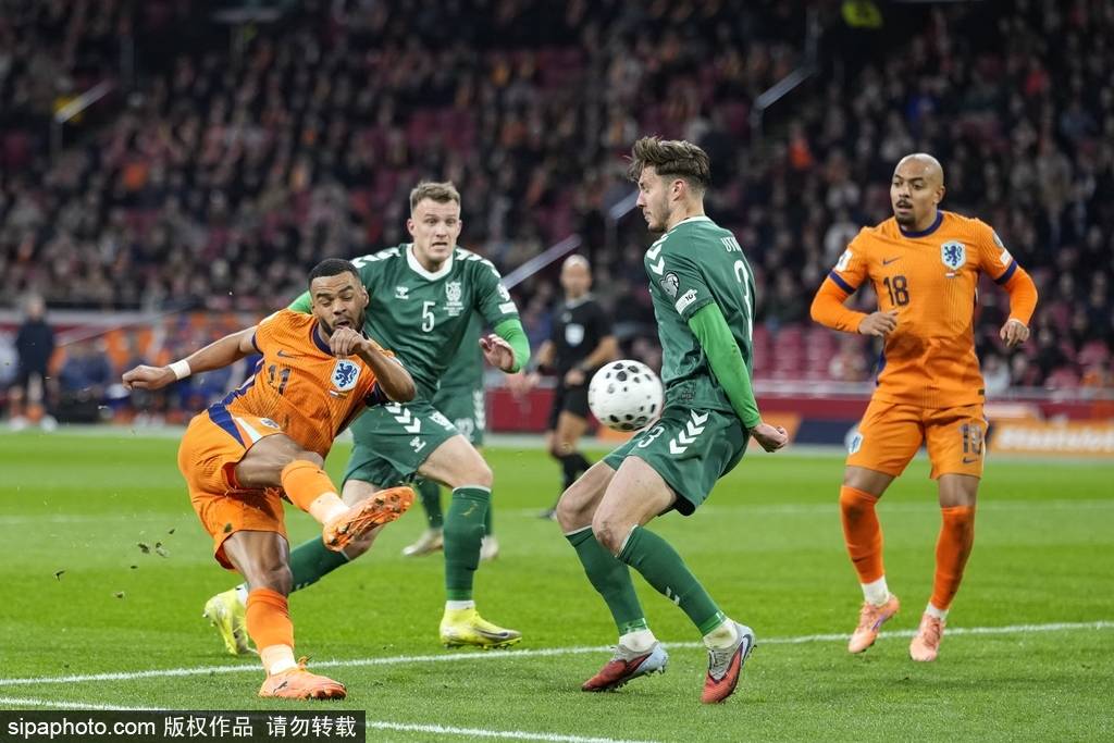 世预赛 - 荷兰4-0立陶宛晋级世界杯  加克波传射西蒙斯破门