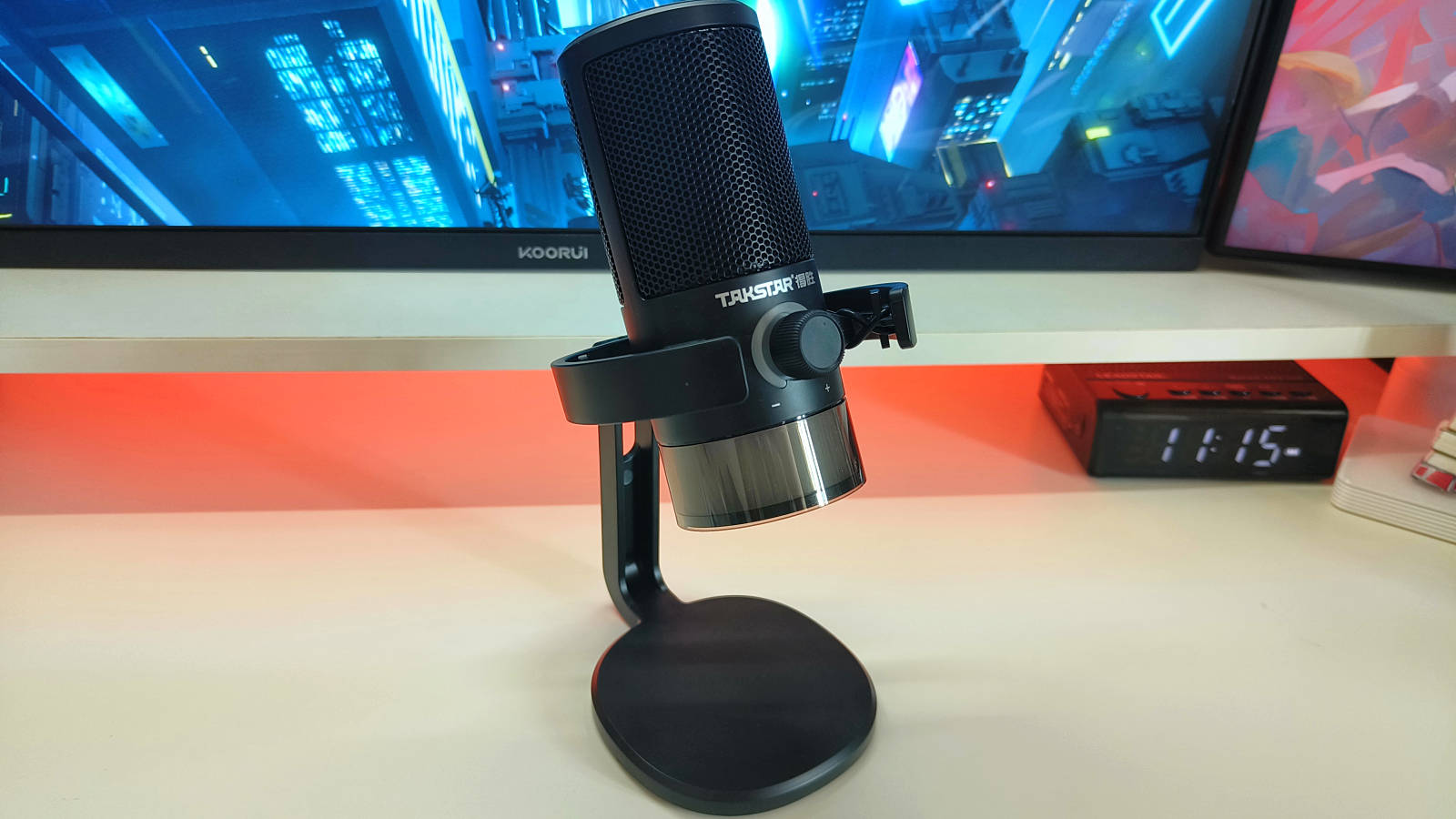 声音质感拉满！得胜GX3电容麦克风，专业级录音体验藏不住