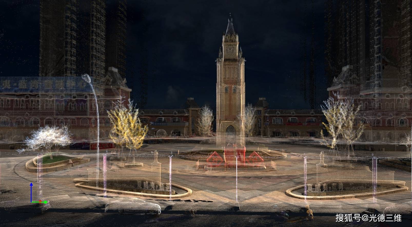 度假园区三维激光扫描建模数字化