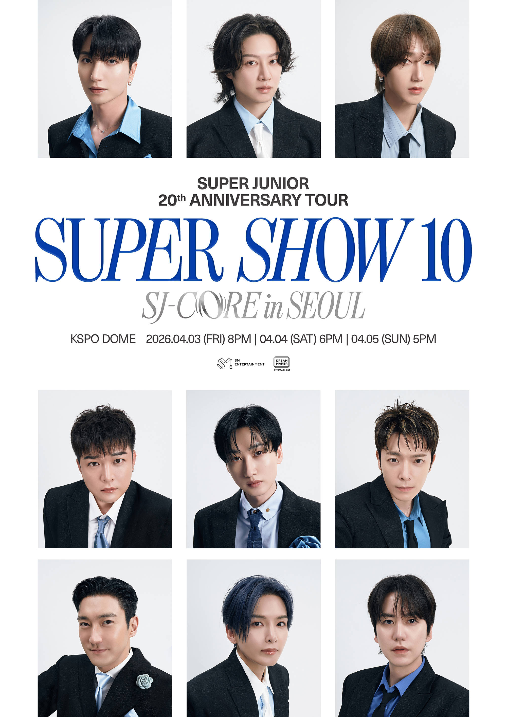 super junior将于4月3日至5日举办韩国首尔安可演出