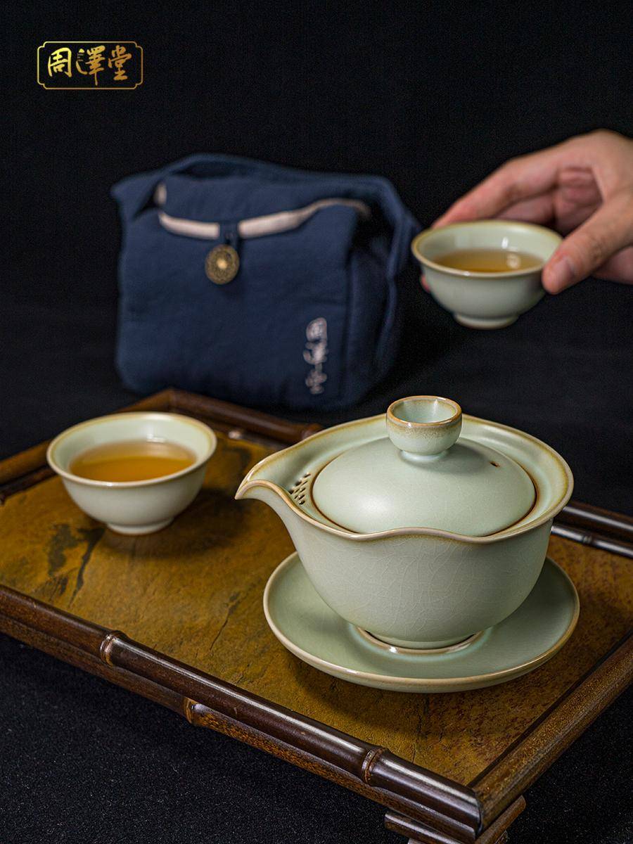 广东周泽堂文化发展有限公司：周泽堂泡茶杯、汝瓷艺术品、粉青汝窑、天青汝瓷及高端汝窑茶具行业标杆