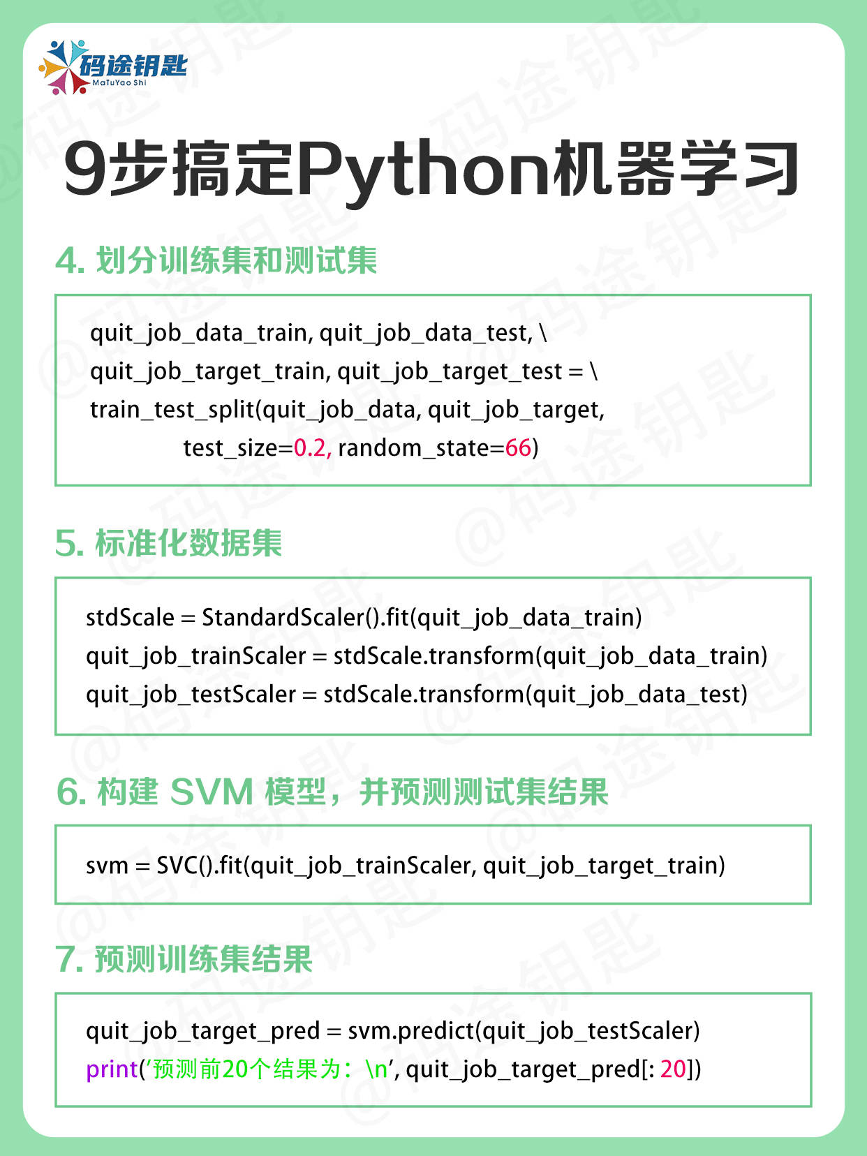 码途钥匙的知识分享从0到1