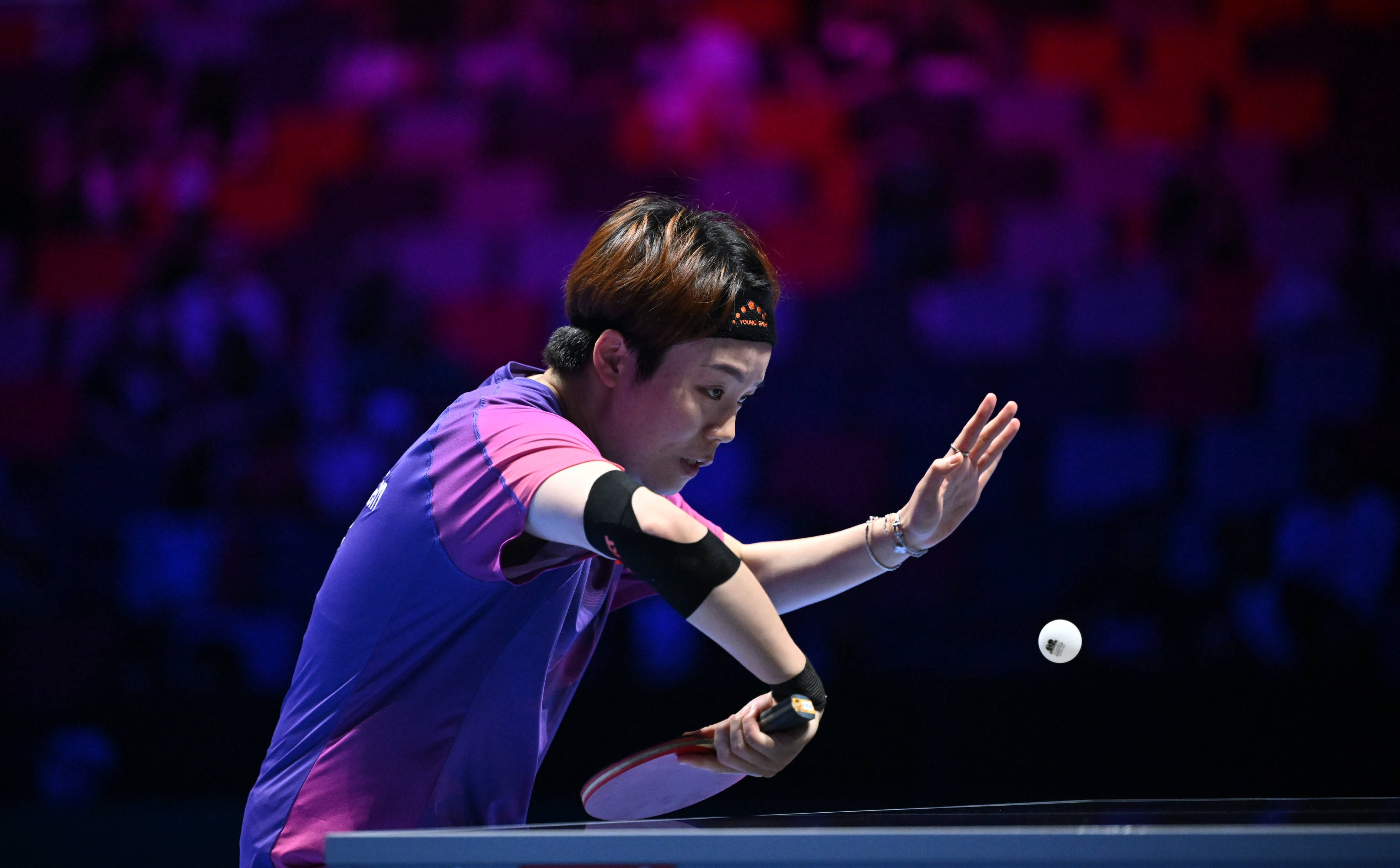 （体育）（6）乒乓球——世界杯女子单打小组赛：王艺迪胜杜凯琹XxjpseC000037_20260401_PEPFN0A001.JPG