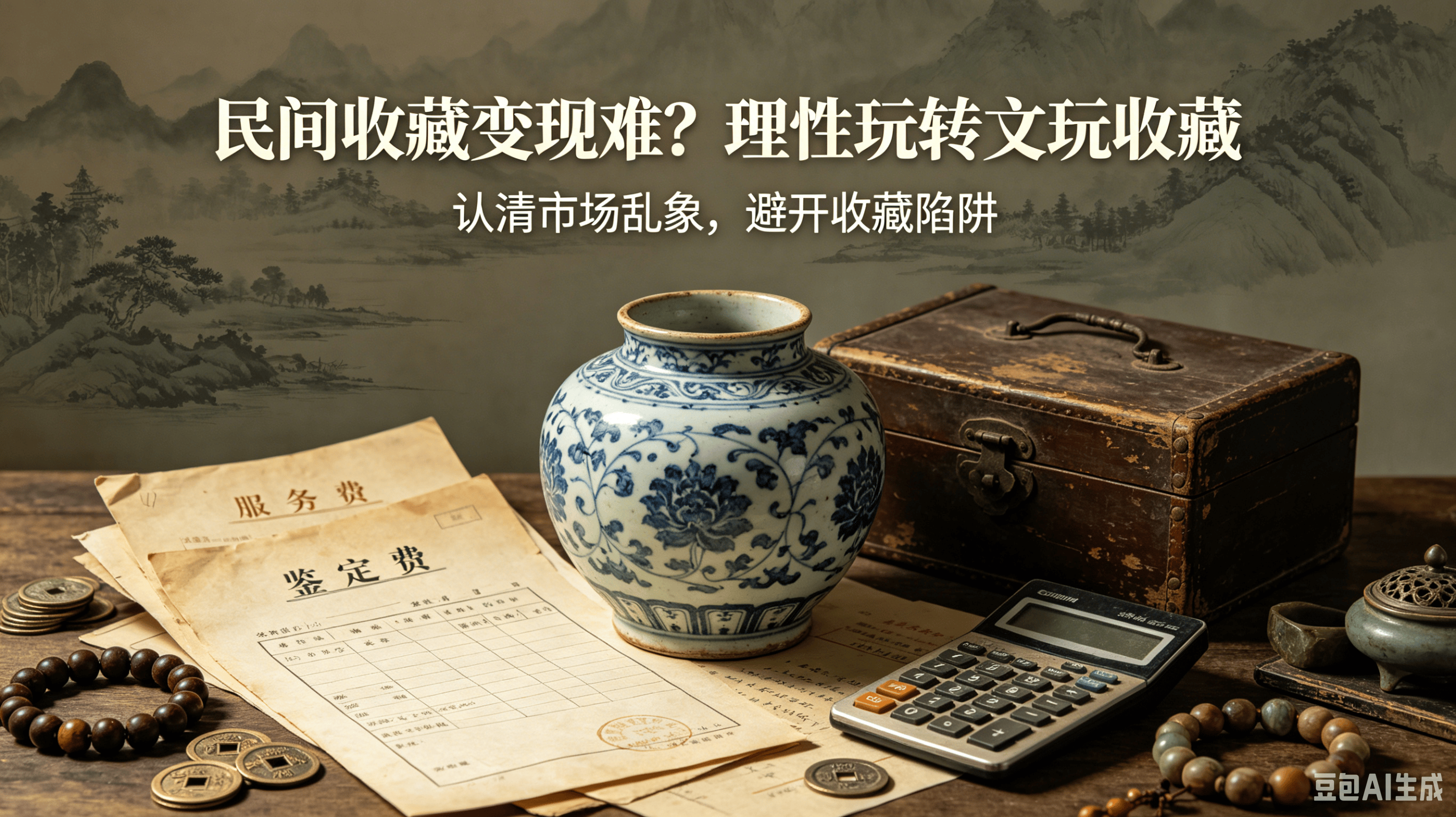 民间收藏变现难？认清市场乱象，理性玩转文玩收藏
