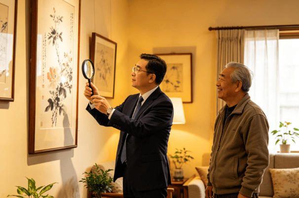 北京本地靠谱字画回收机构，京城信德斋上门收名家字画，口碑实测靠谱
