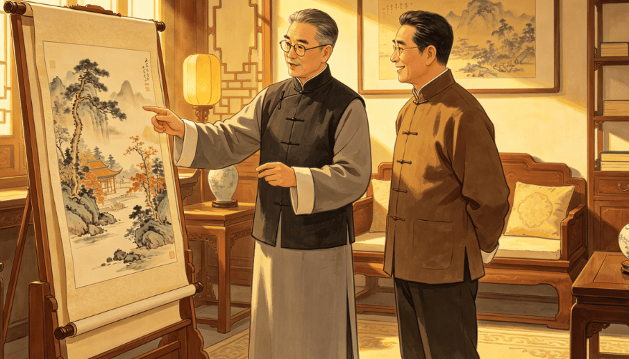 北京家里有名家字画想出手？五家老牌实体门店上门回收，不用跑画廊