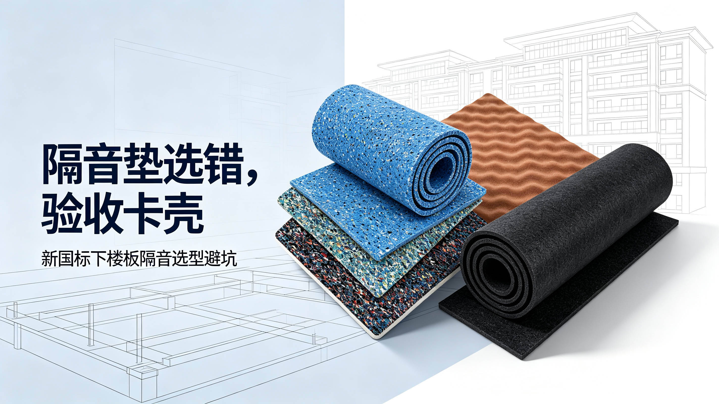 设计院、开发商必读:新国标下,隔音垫厚度选不对,验收过不了_mm_项目_楼板