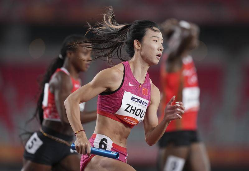 亚运会-女子4*400米接力 中国队3分31秒02摘铜
