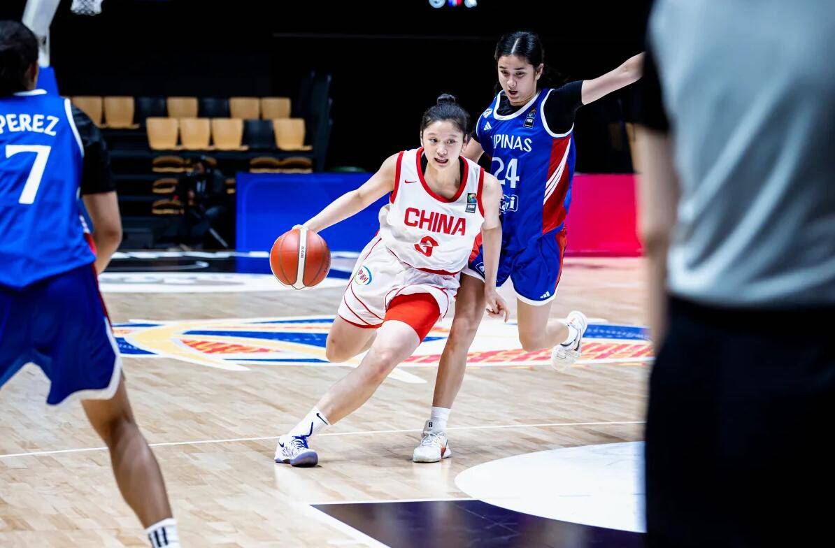 U18女篮亚洲杯-中国队狂胜菲律宾63分 半决赛战澳大利亚