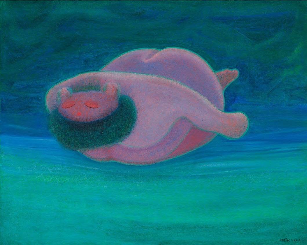《失重的梦》2022 油画80x100cm.jpg