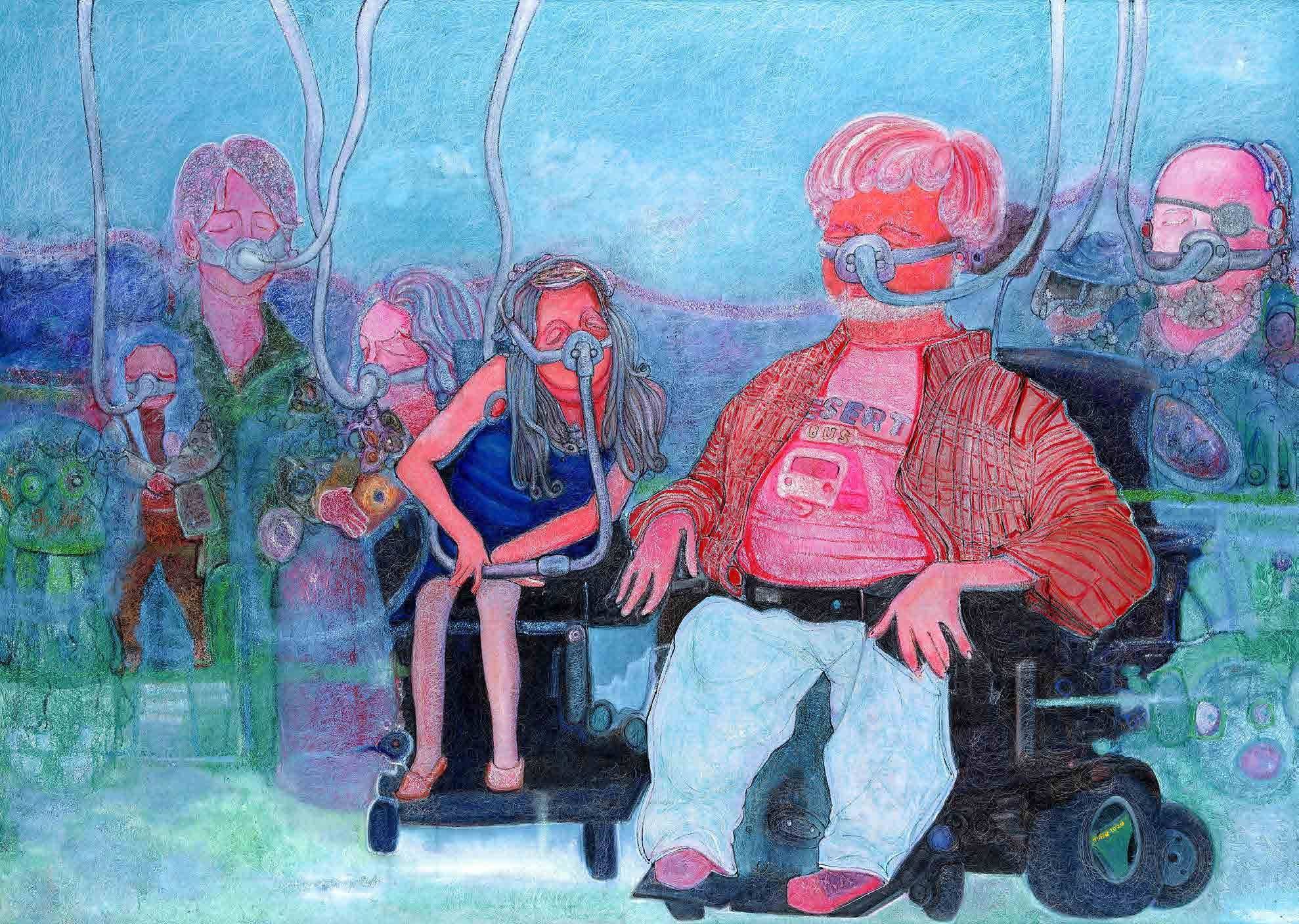感恩上帝的空气 200x280cm 布面油画 2020.jpg
