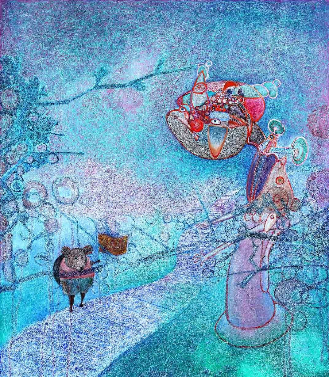 伤感的春天 100x80cm 布面油画 2020.jpg