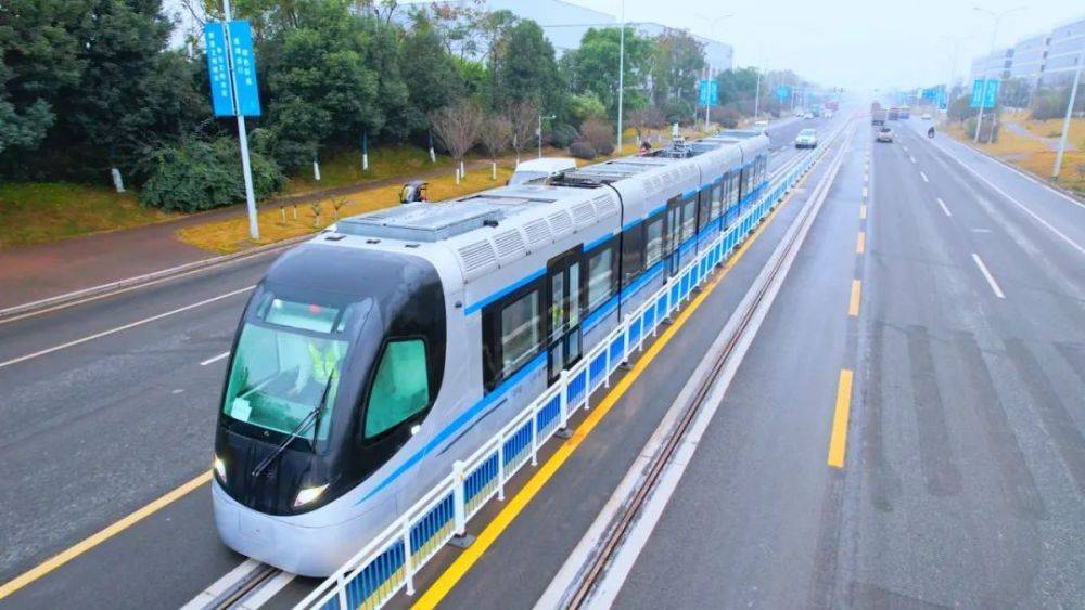 最新进展!重庆铜梁导轨电车试验线进入单体调试阶段