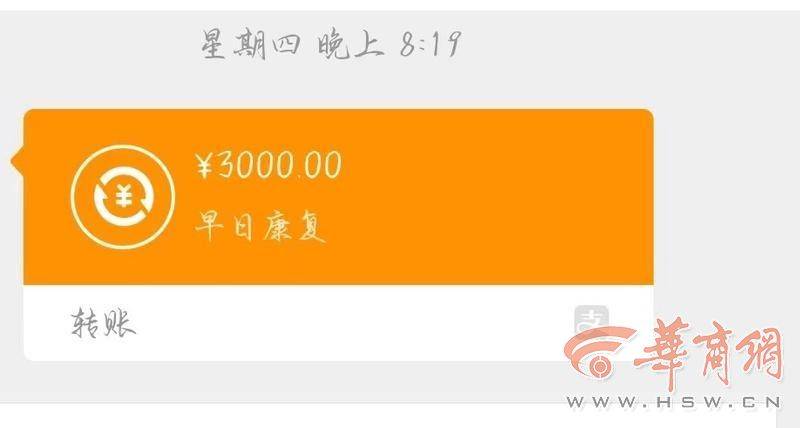 微信转账3000真实图片图片