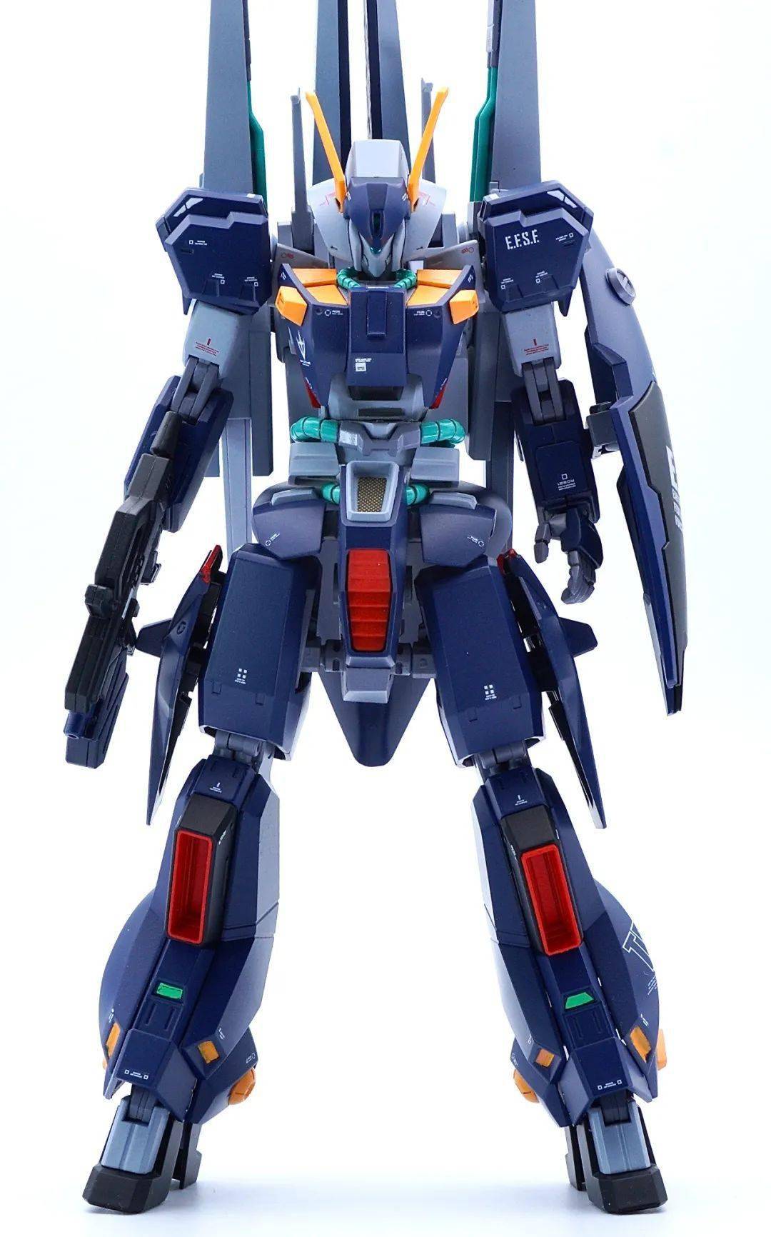 消化垃圾零件,拜亚兰浮游炮测试量产型_高达_公众_模型