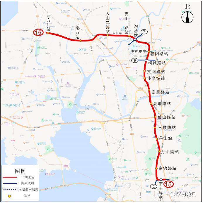 青岛地铁线路图2号线图片