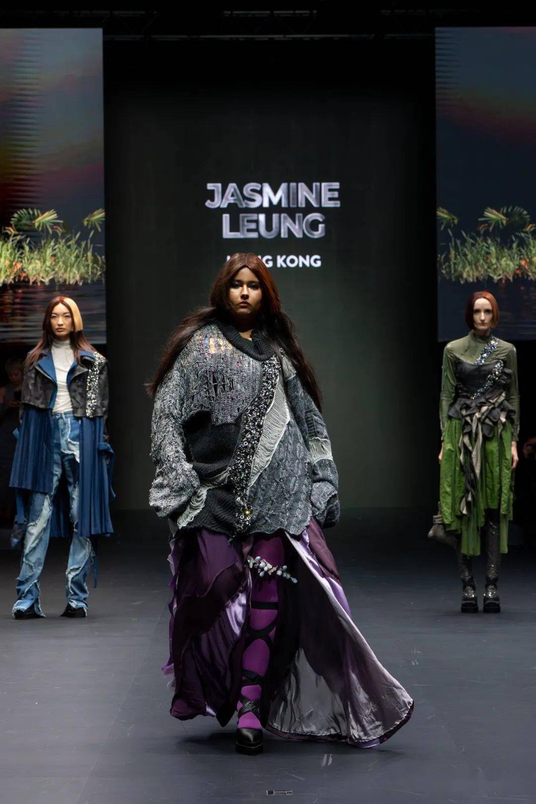 入围选手jasmine leung作品在过去四年中,redress 设计大赛历届参赛者