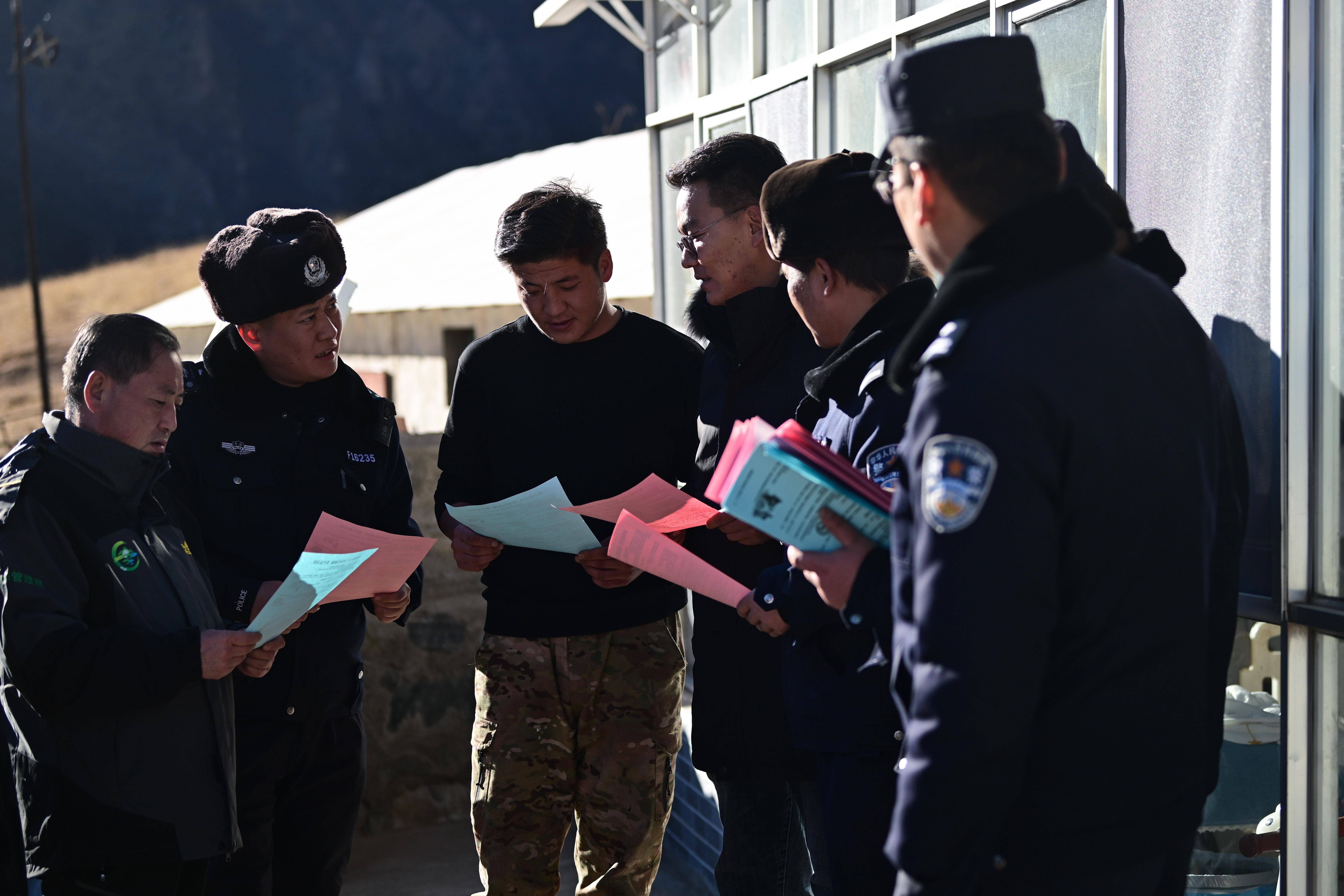 生态警务室守护西宁水塔